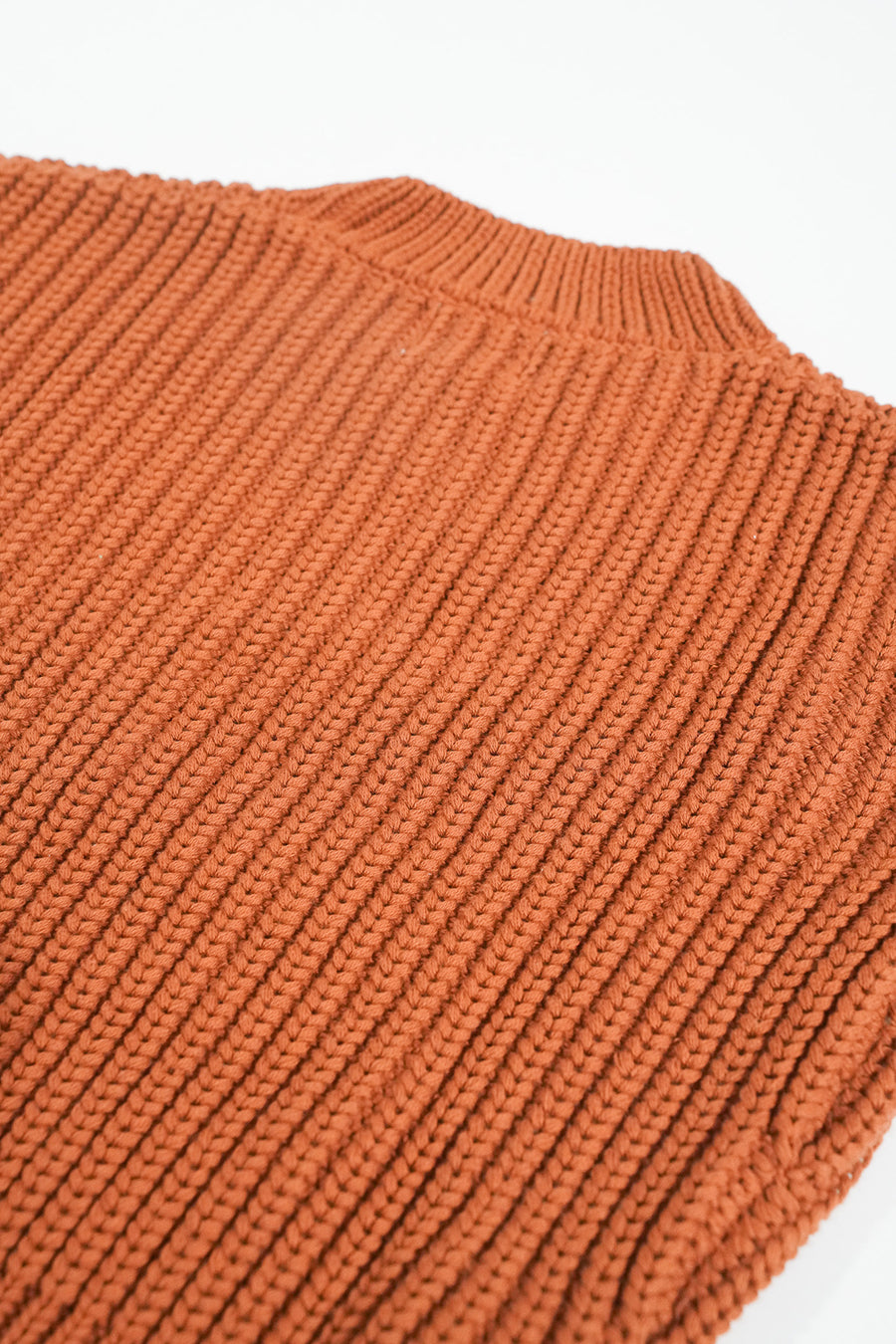 Blythe and Bodhi Chunky Knit Jumper - Rust