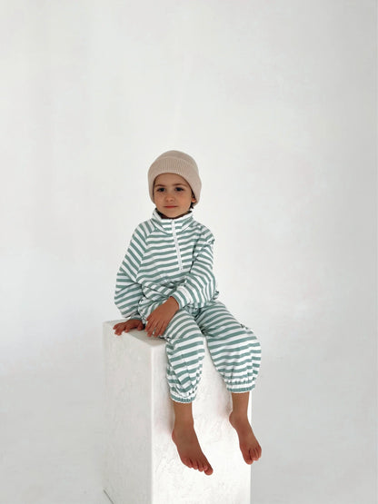 Soll the Label - Stripe Stretch Cotton Set