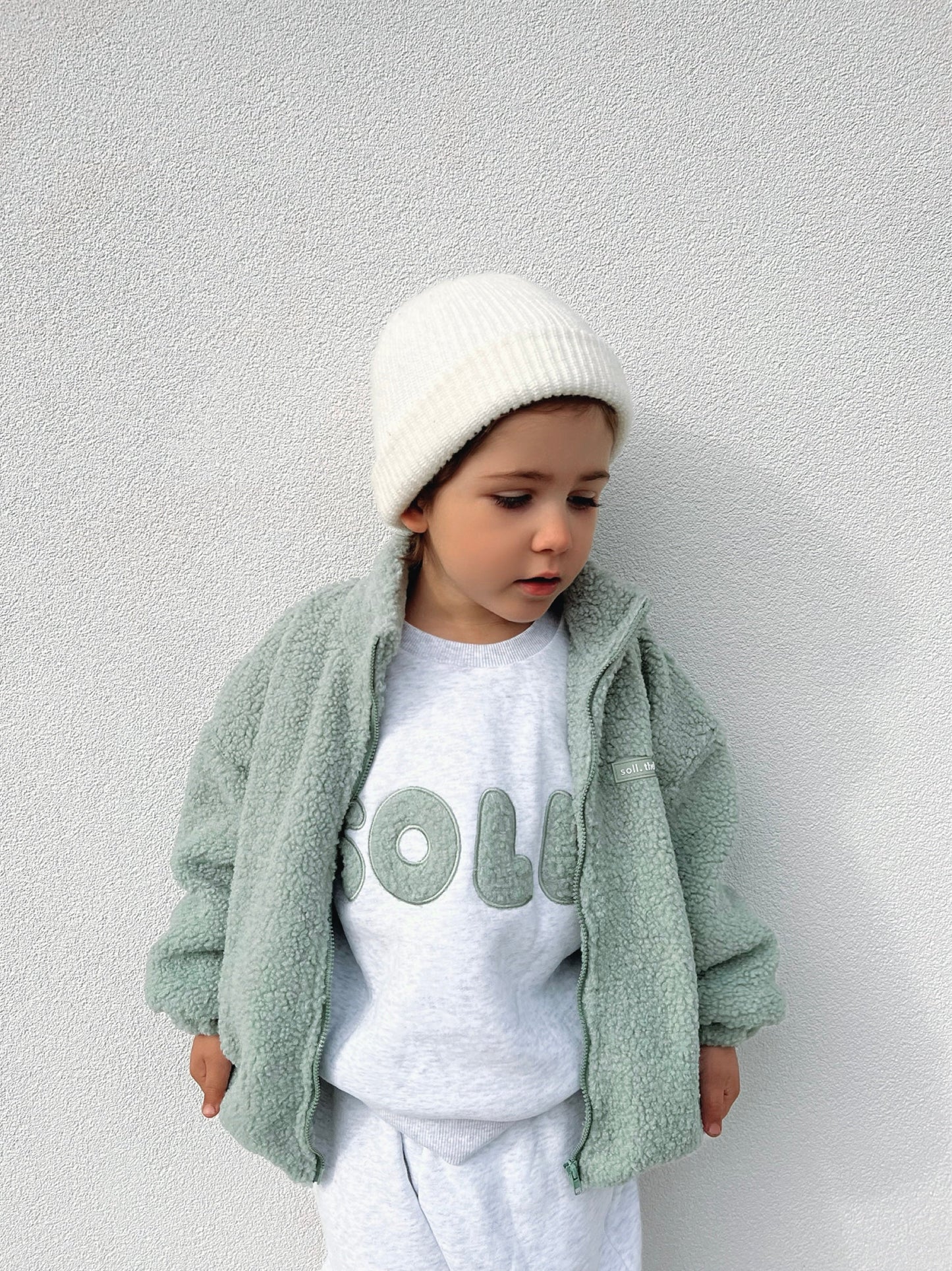 Soll the Label - Kids Wooley Zip Jacket