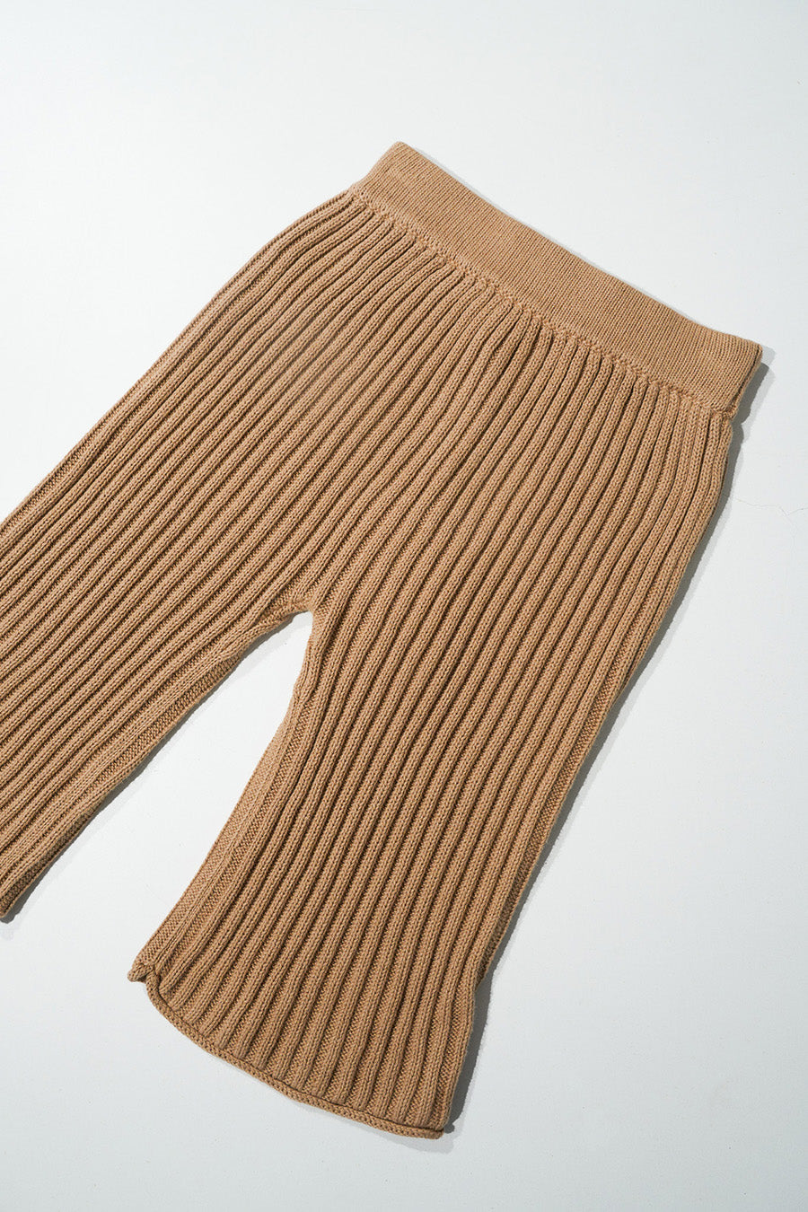 Illoura the Label - Essential Ribbed 3/4 Knit Pants