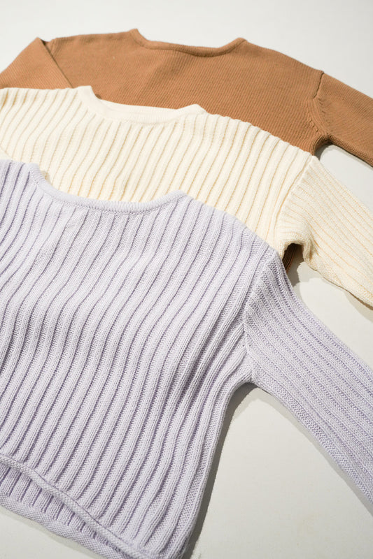 Illoura the Label - Essential Ribbed Knit Jumper