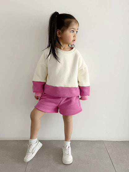 Tiny Trove - Frankie Colourblock Jumper