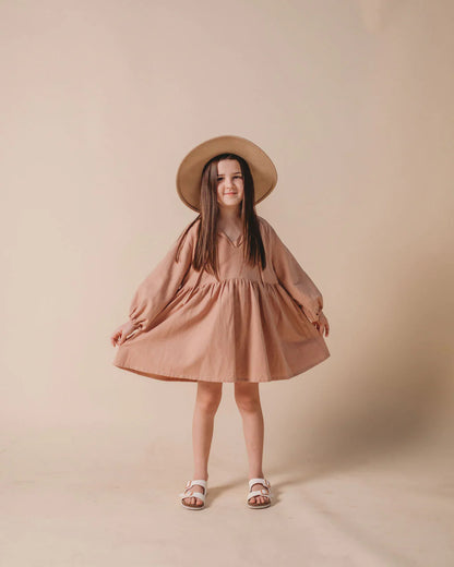 E and I - Organic Linen Smock Dress